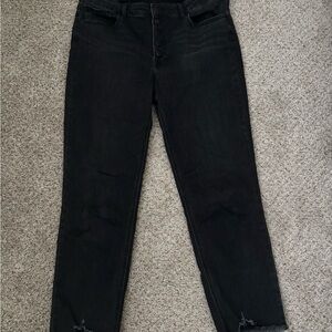 Just USA Women's Black Straight Leg Jeans